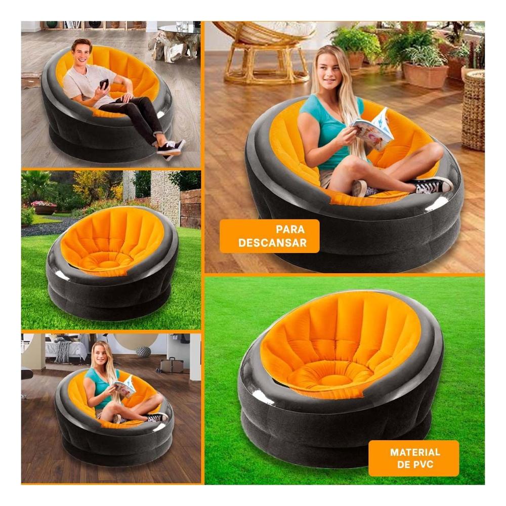 Mueble Inflable Practico para Sala y Espacios de Entretenimiento Y+Post It