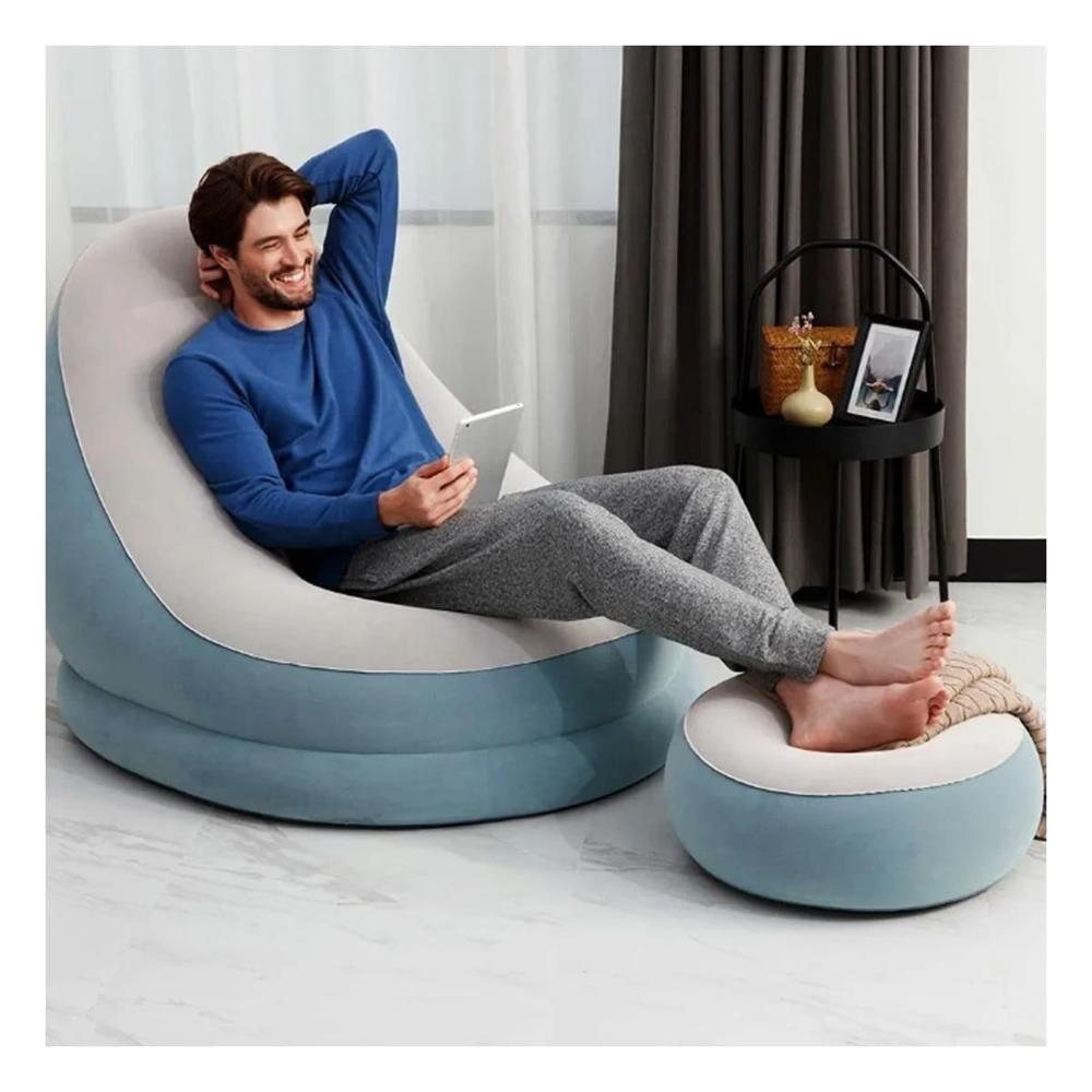 Sofa Multifuncional Inflable Comodo para Sala y Exterior