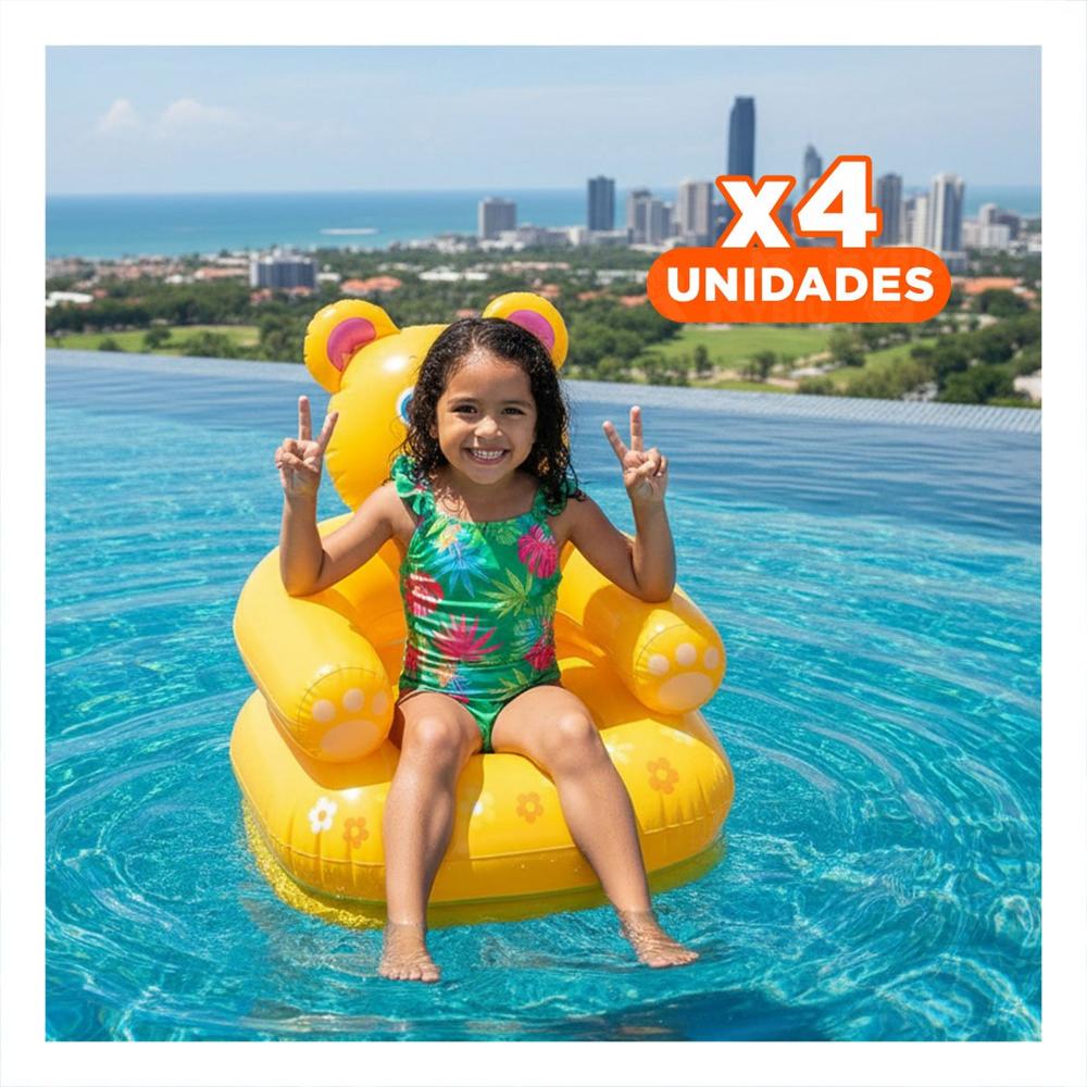 Pack4 Asiento Inflable para Juegos Infantiles en el Hogar