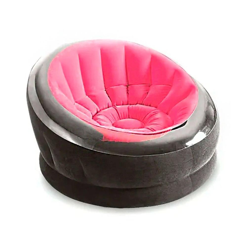 Sillon Inflable Rosado para Sala y Terraza con Diseno Comodo y Versatil Y+Papel Regalo