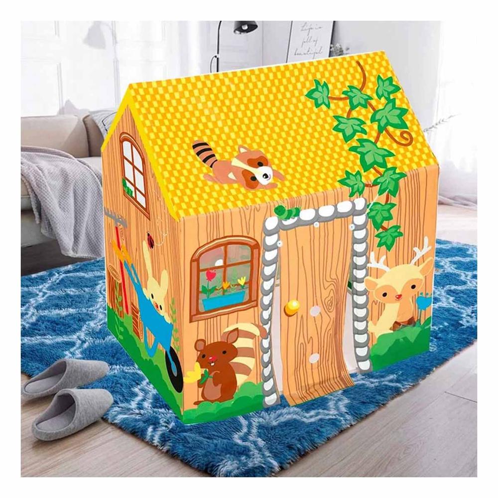 Casa de Juego para Ninos con Juegos y Entretenimiento 102 x 76 x 114cm Y+Ligas Regalo