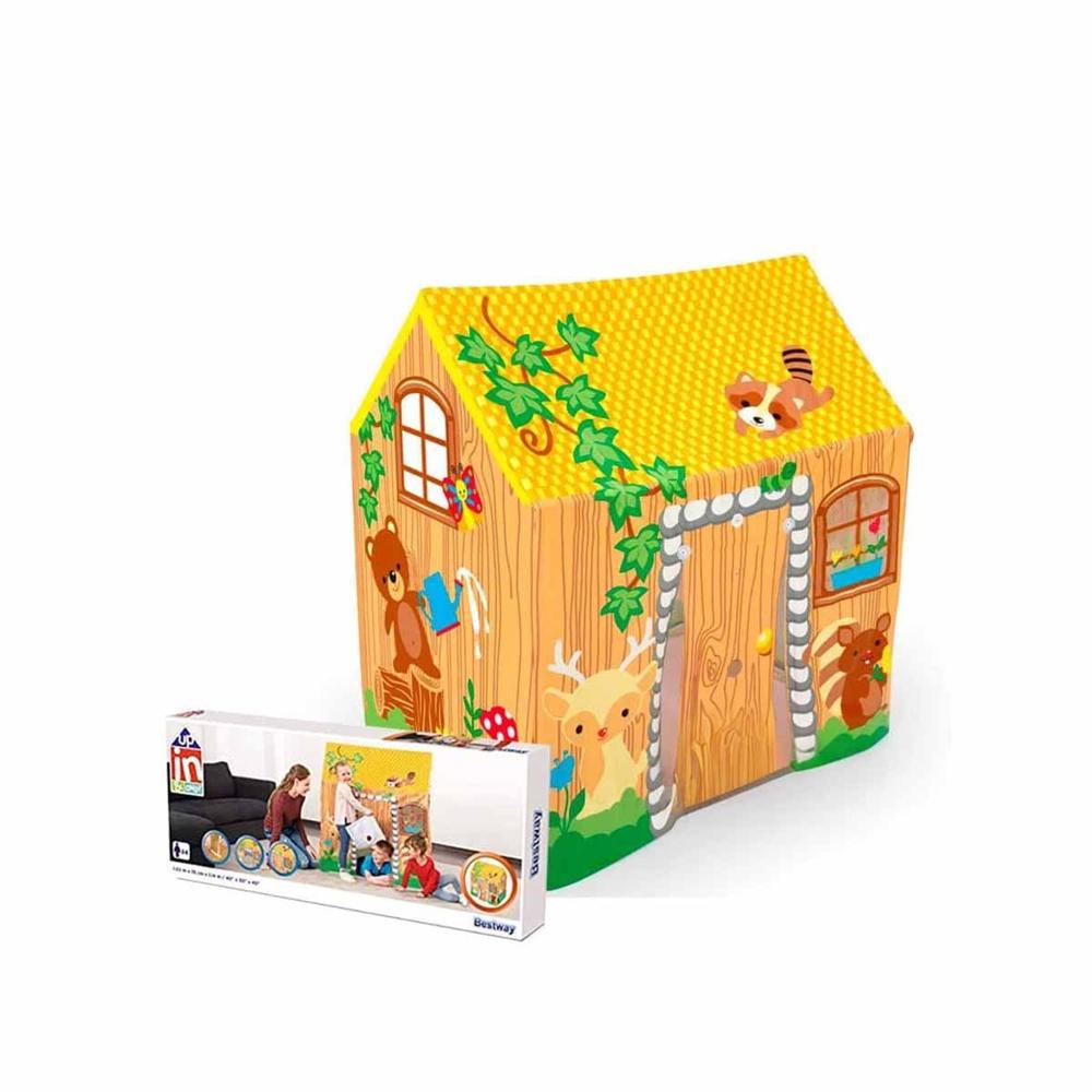 Casa de Juego para Ninos con Actividades y Diversion 102 x 76 x 114cm Y+Papel Regalo