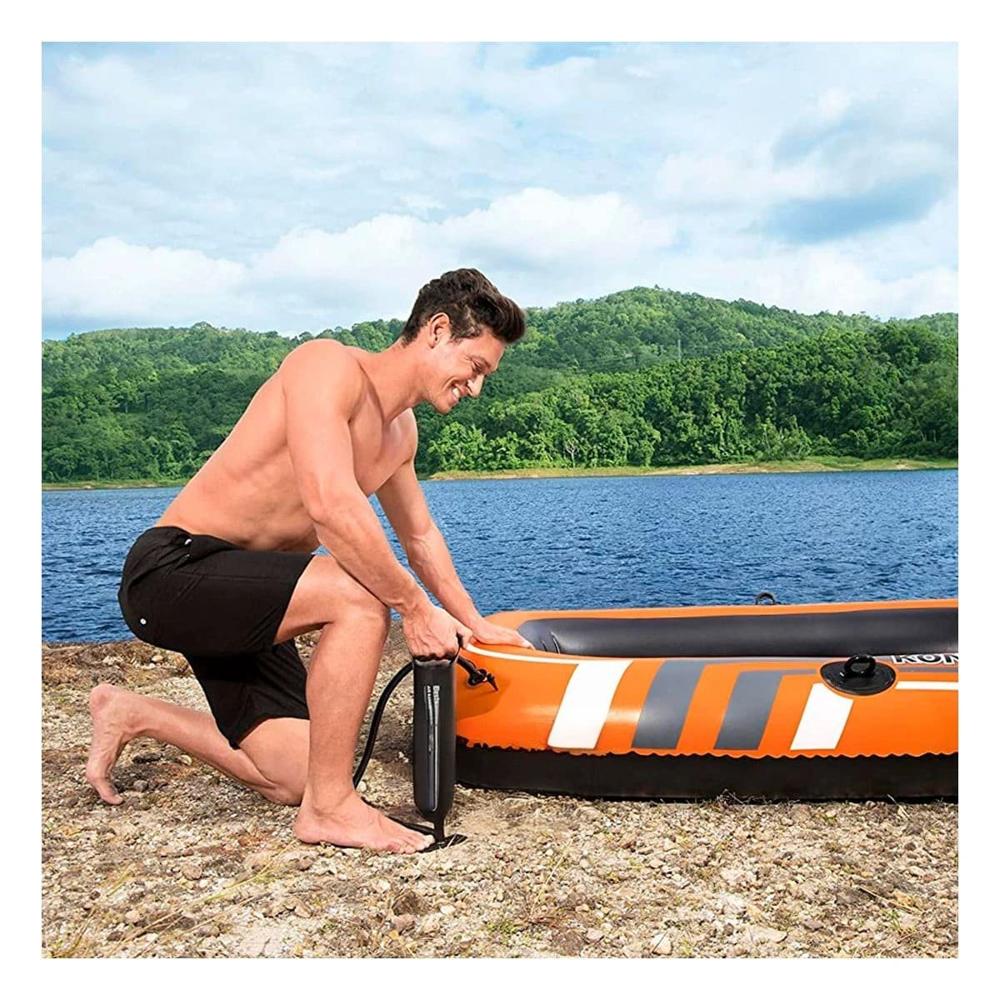 Inflador de Mano 30cm y Portatil para Decoracion y Juegos Y+Ligas Regalo