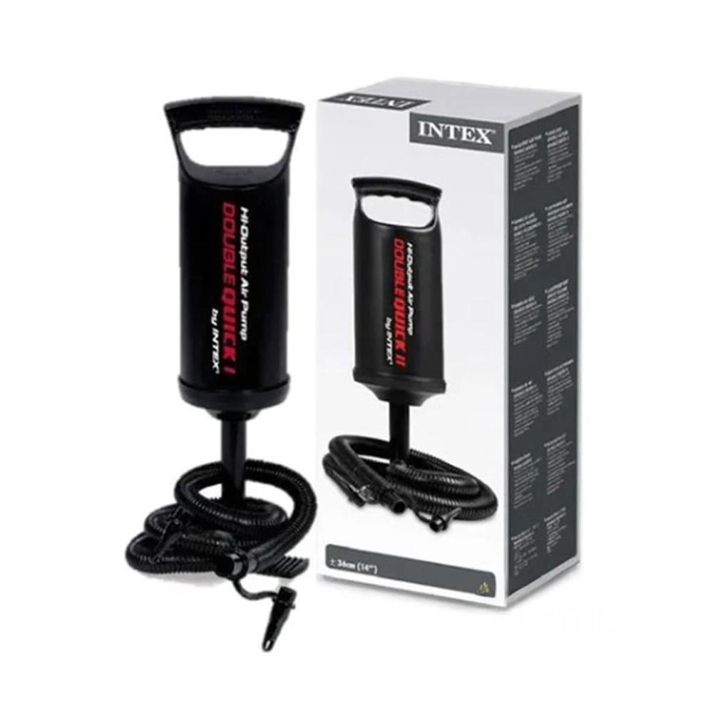 Bomba de Aire Portatil 12 Pulgadas para Inflables de Piscina con Uso Eficiente Y+Papel Regalo