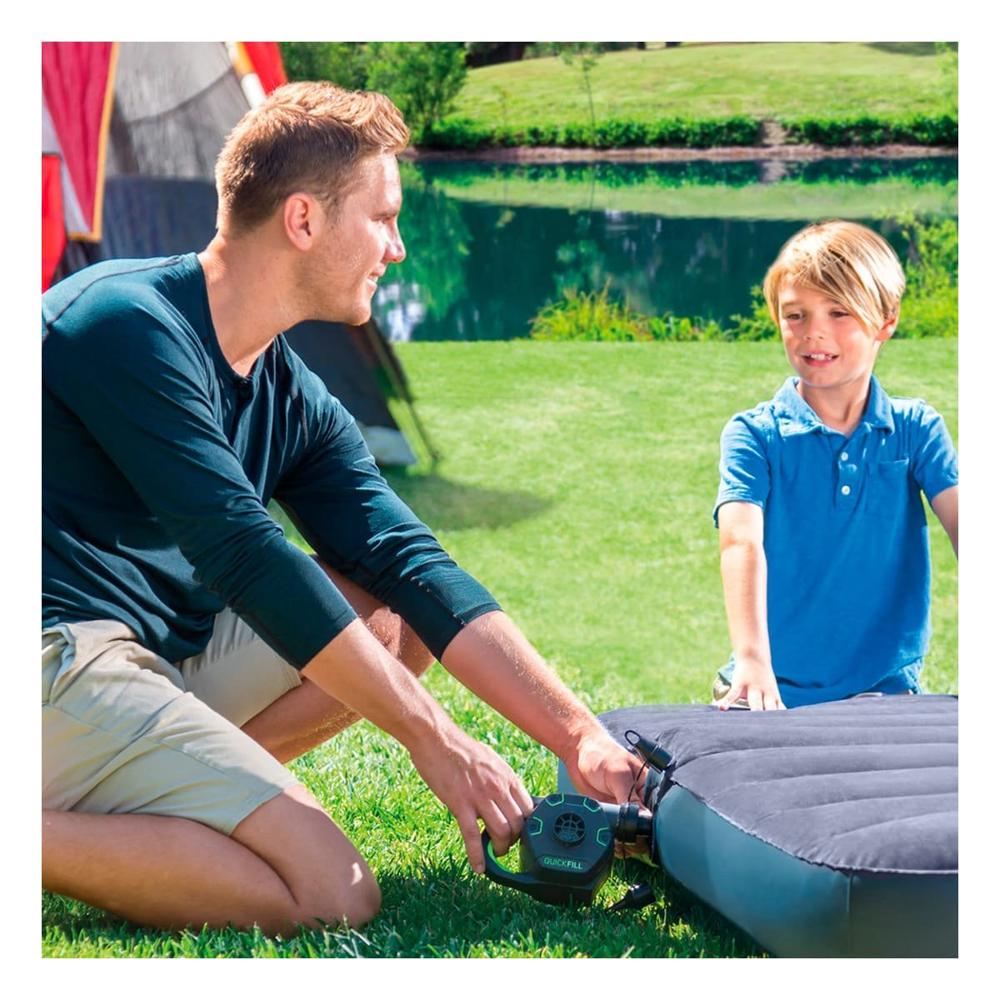 Bomba de Aire Electrica Compacta para Viajes con Diseño Liviano