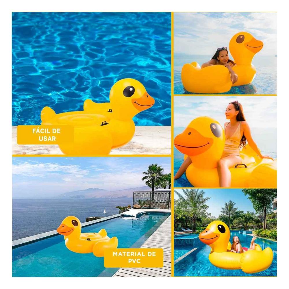 Salvavidas Acuatico Divertido Pato 147 x 147 x 81 cm para Juegos Y+Post It