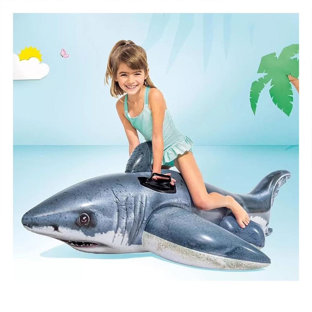 Salvavidas Grande Tiburon 173 x 107 cm para Agua