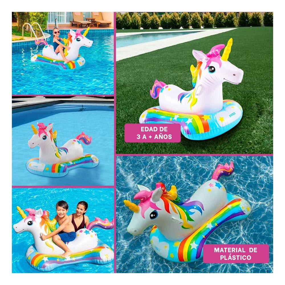 Salvavidas Acuatico Unicornio 163 x 86 cm Divertido Y+Post It