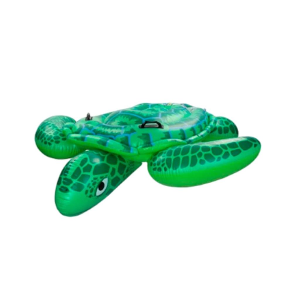 Flotador Animal Tortuga Verde 150 x 127 cm Comodo Y+Papel Regalo