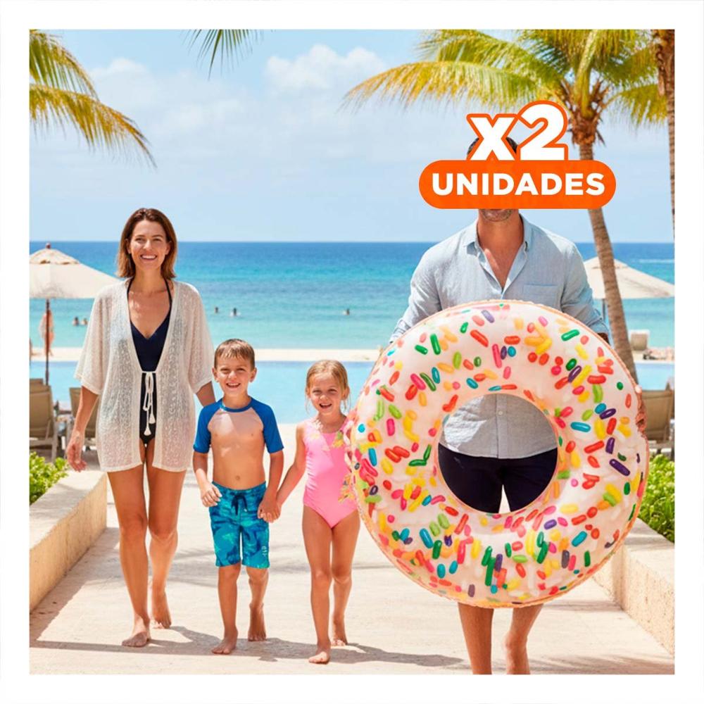 Pack2 Flotante Infantil Donal Sprint 114 cm Resistente y Seguro Y+Regalo Sticker