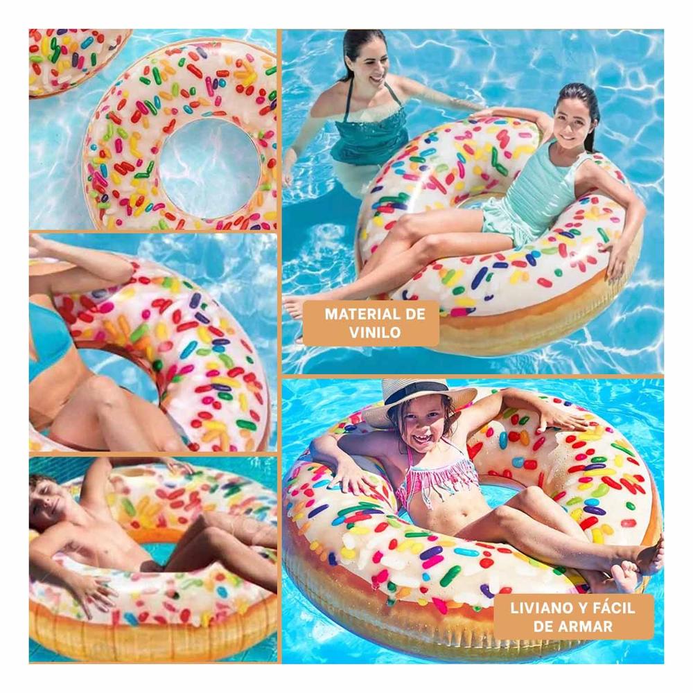 Aro para Piscina Donal Sprint 114 cm Seguro y Comodo para Niños Y+Post It