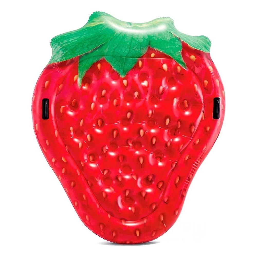 Colchoneta Acuatica Isla De Fresas 137 x 132 cm para Juegos en Agua Y+Papel Regalo