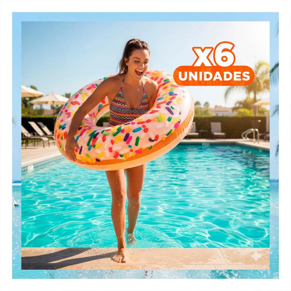 Pack6 Juguete Infantil Donal Sprint 114 cm Seguro para Juegos en Agua Y+Regalo Sticker