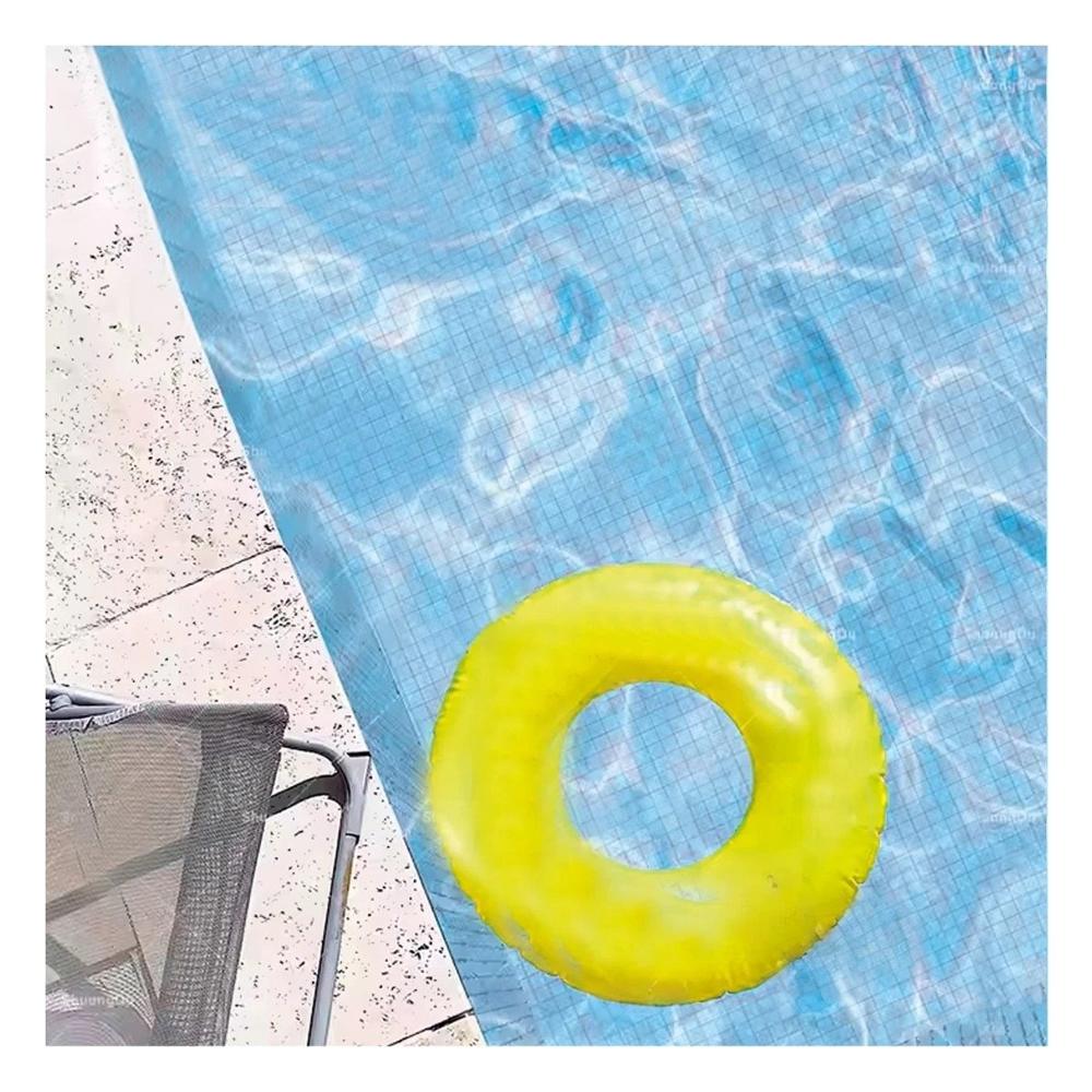 Colchoneta Neon Amarillo 91 cm Inflable para Piscina y Playa