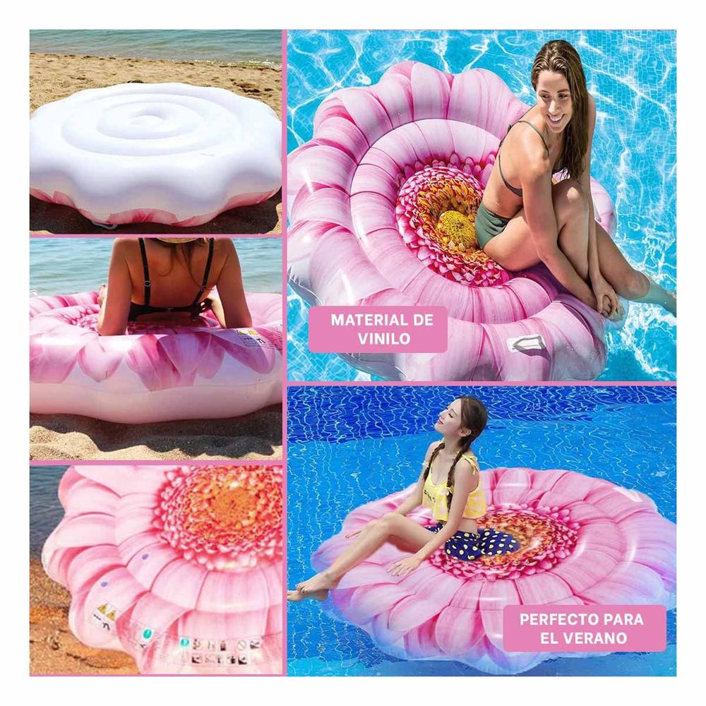 Colchoneta Flotante Girasol 142 x 142 cm para Piscina Y+Post It