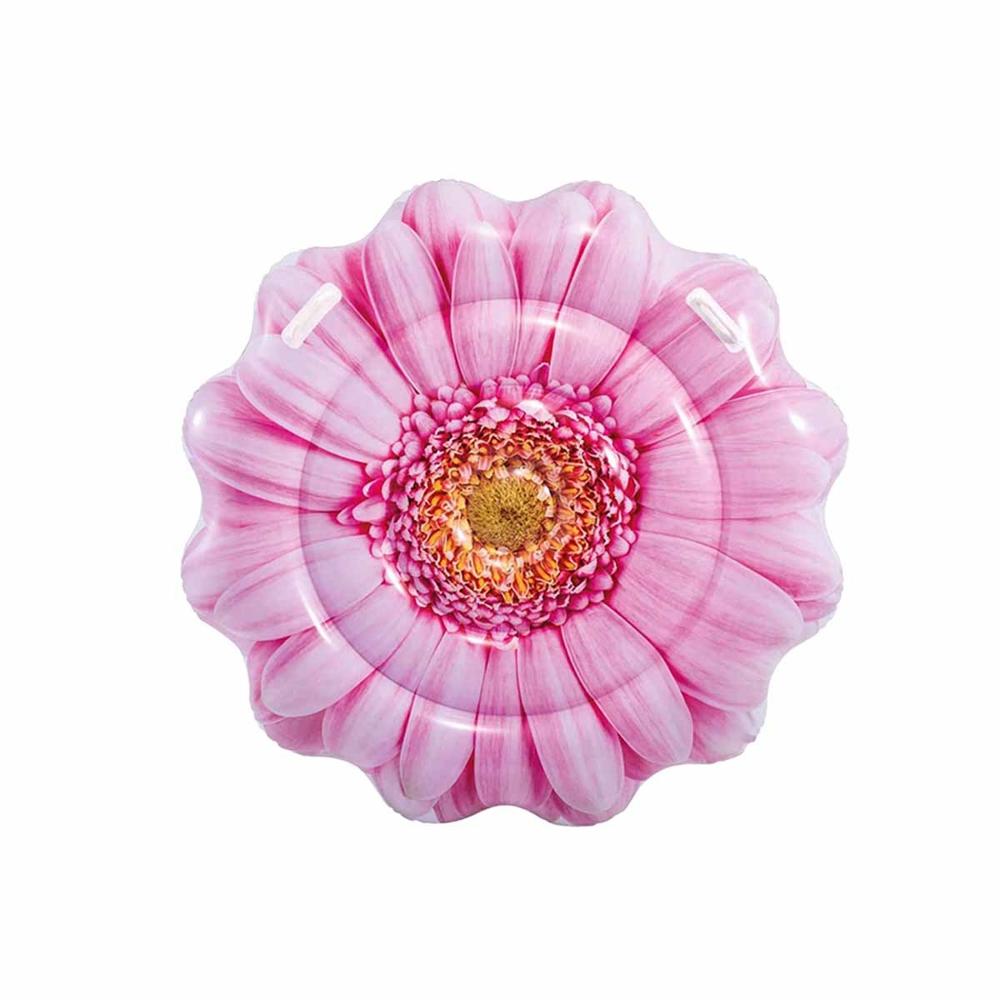 Colchoneta Inflable Girasol 142 x 142 cm para Juegos en Agua Y+Papel Regalo