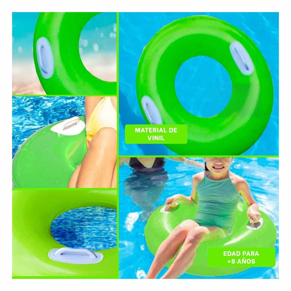 Inflable con Asa Verde 76 cm Divertido y Resistente para Juegos Infantiles Y+Post It