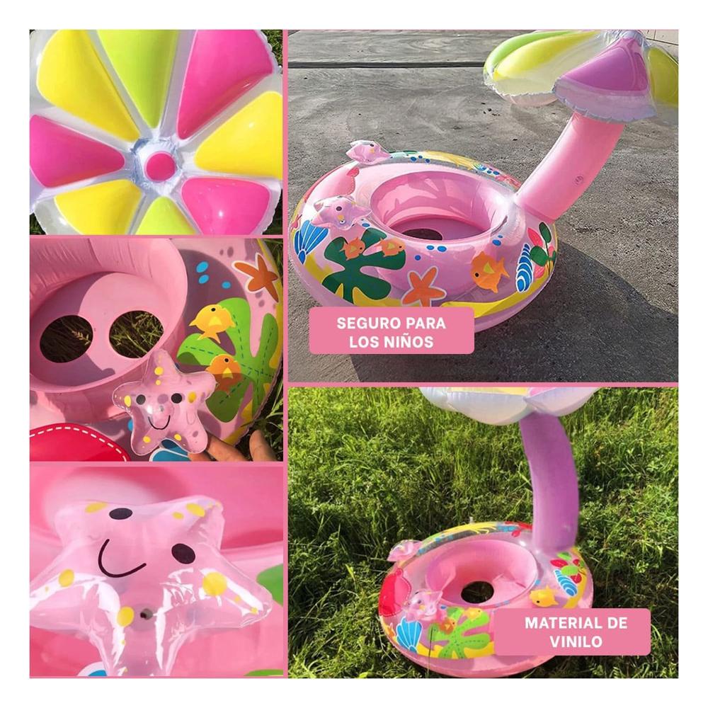 Colchoneta de Flor Rosado Divertida y Colorida para Niños Y+Post It