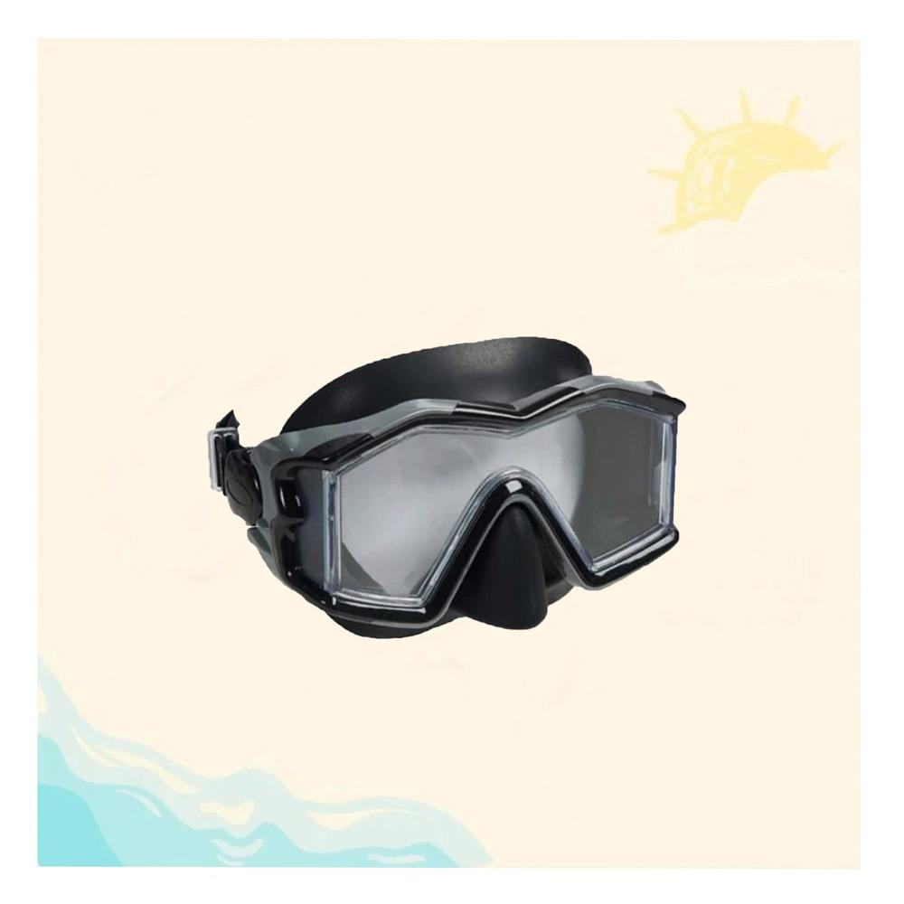 Lente Natacion Negro con Vision Nitida y 180 Grados Y+Ligas Regalo