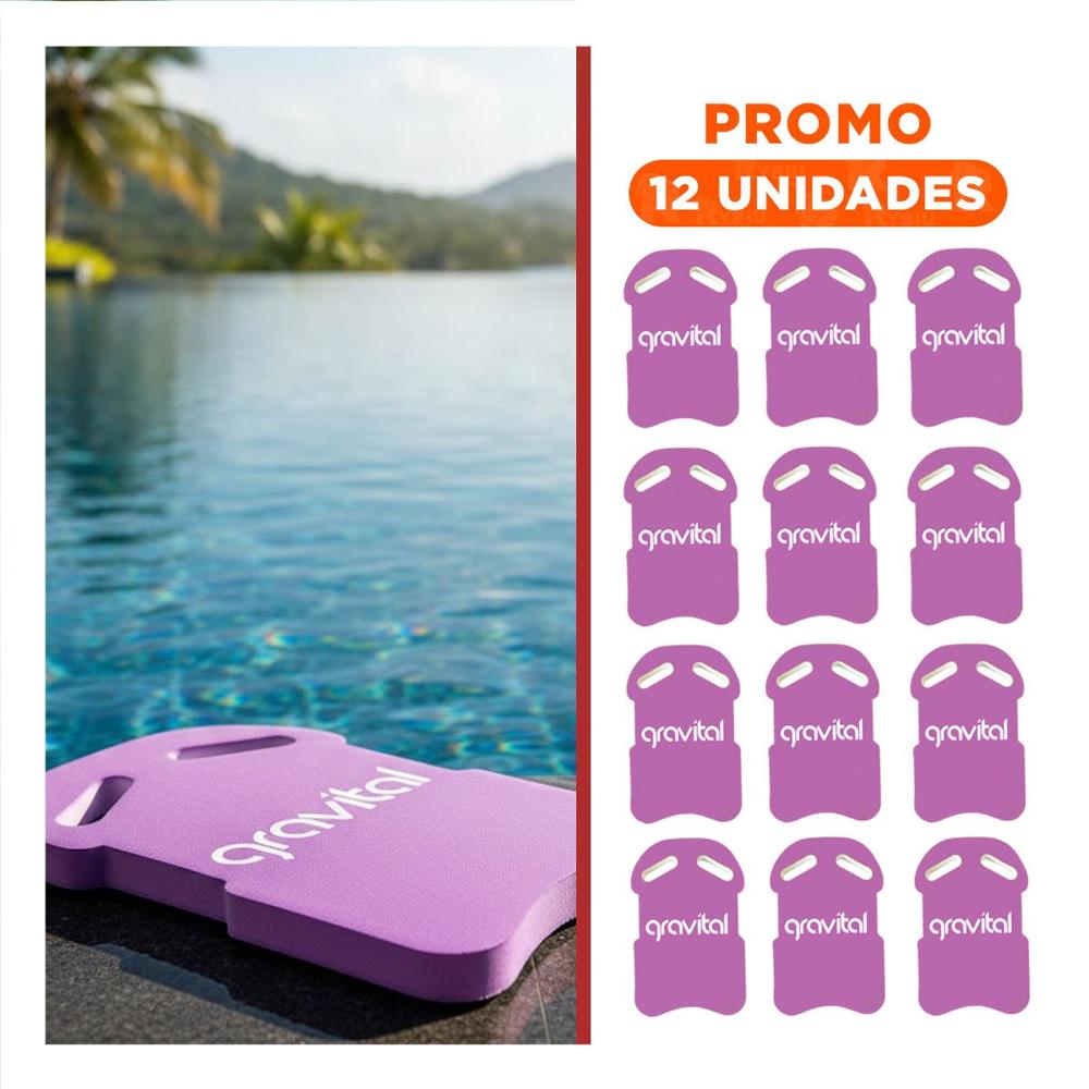 Pack12 Equipo de Natacion Lila con Cintura para Practica Deportiva en Agua Y+Regalo Sticker