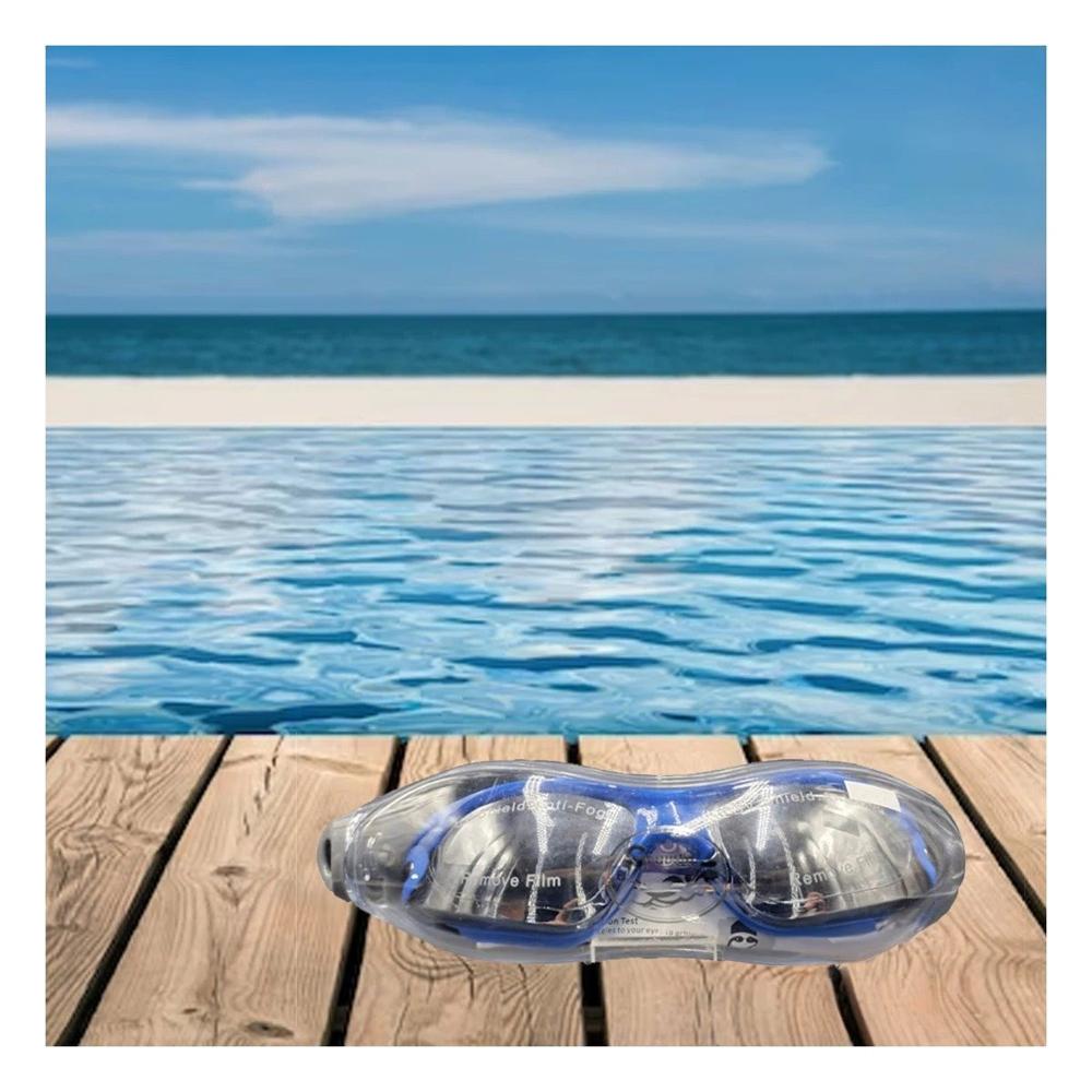 Lente para Natacion Azul con Estuche 23,7 x 3,8 x 14,4 cm y Antivaho