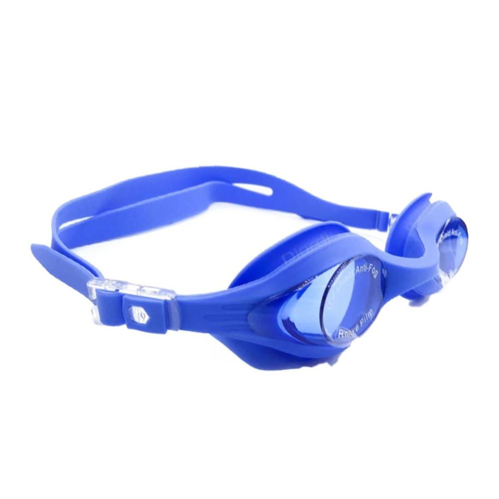 Lente para Natacion Azul con Marco Ligero y Lente Amplio Y+Papel Regalo