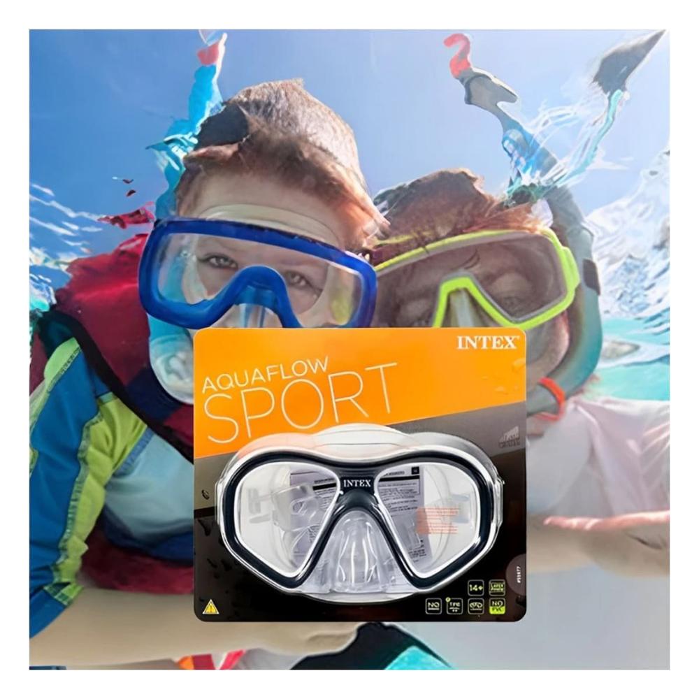 Antiparras de Buceo Adulto Negro con Ajuste Ergonomico y Cierre Firme Y+Ligas Regalo