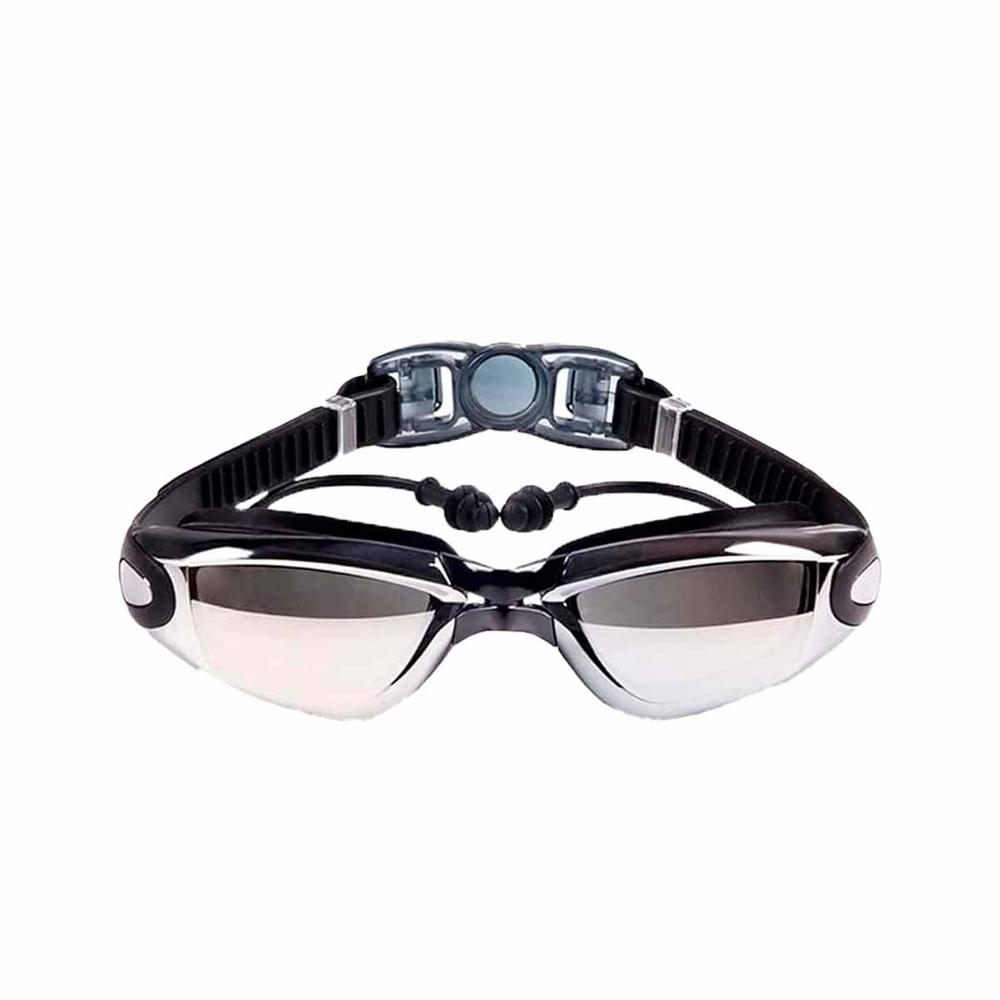 Lente para Natacion Negro con Estuche 23,7 x 3,8 x 14,4 cm y Ajuste Seguro Y+Papel Regalo