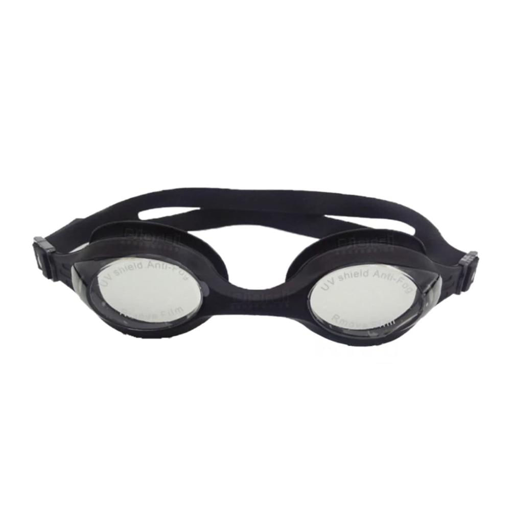 Lente para Natacion Negro con Marco Ligero y Lente Amplio Y+Papel Regalo