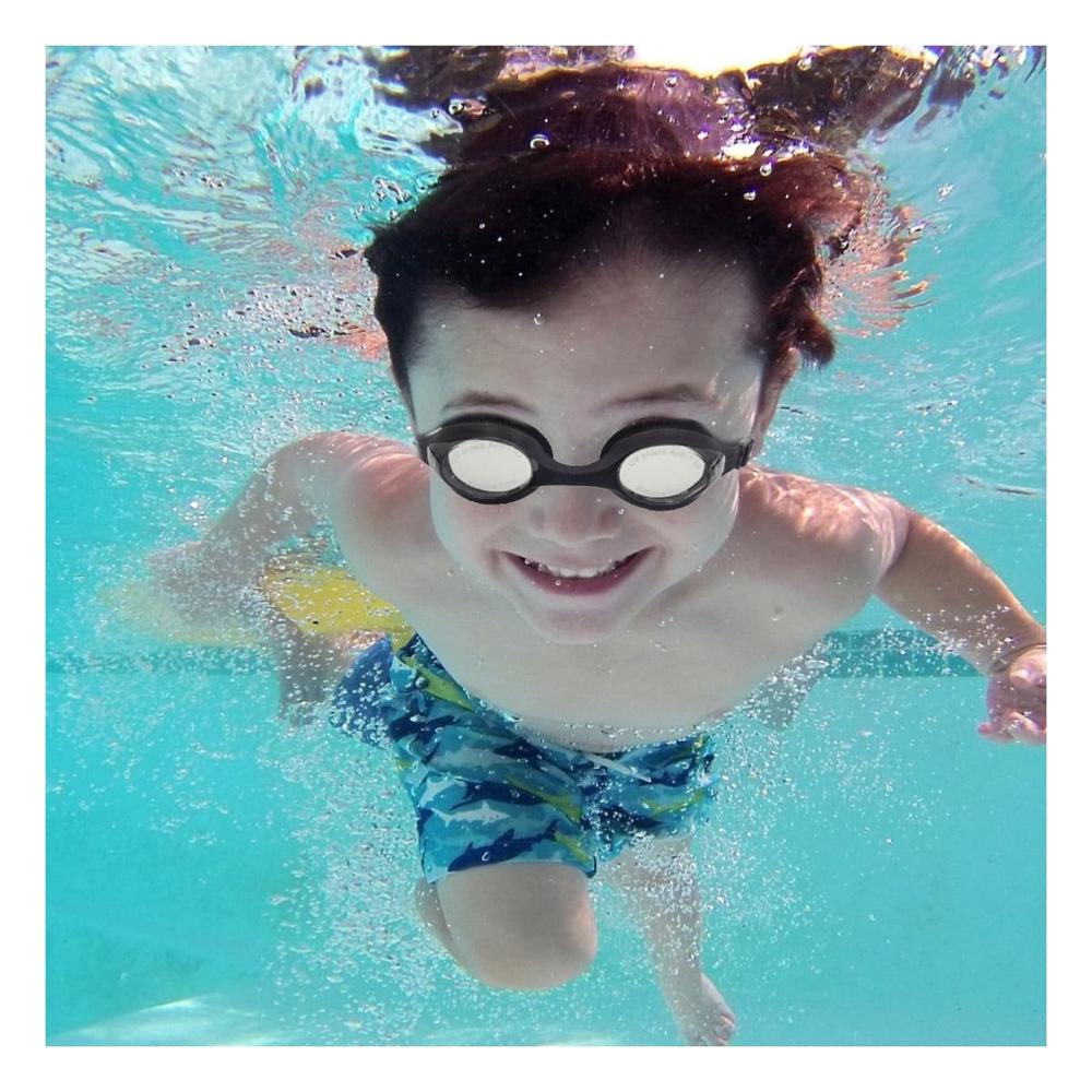 Lente para Natacion Negro Antivaho y Ajuste Comodo