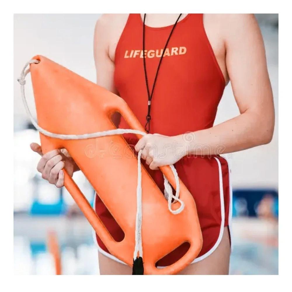 Flotador Salvavidas Anaranjado MG-FT155 para Actividades Acuaticas y Diversion