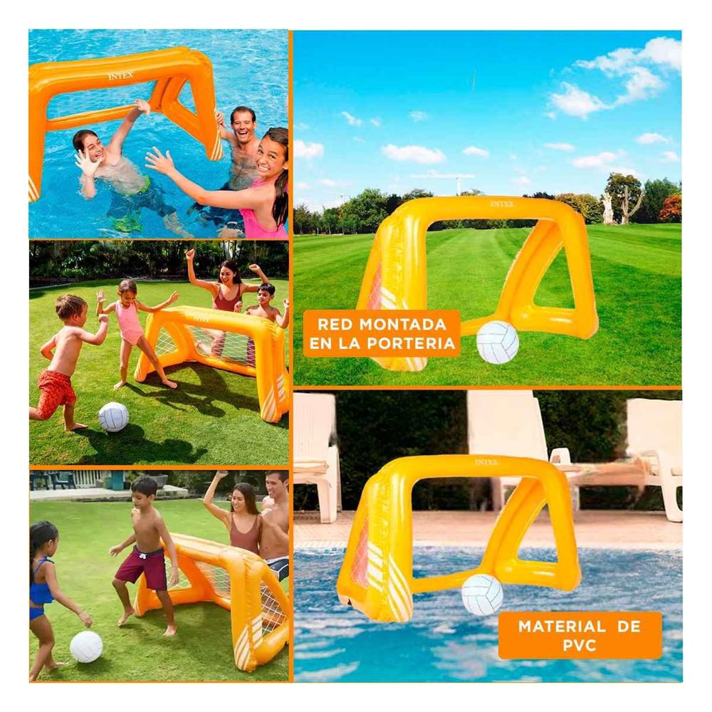 Arco Inflable de Futbol para Entrenamiento y Juego Infantil Y+Ligas Regalo