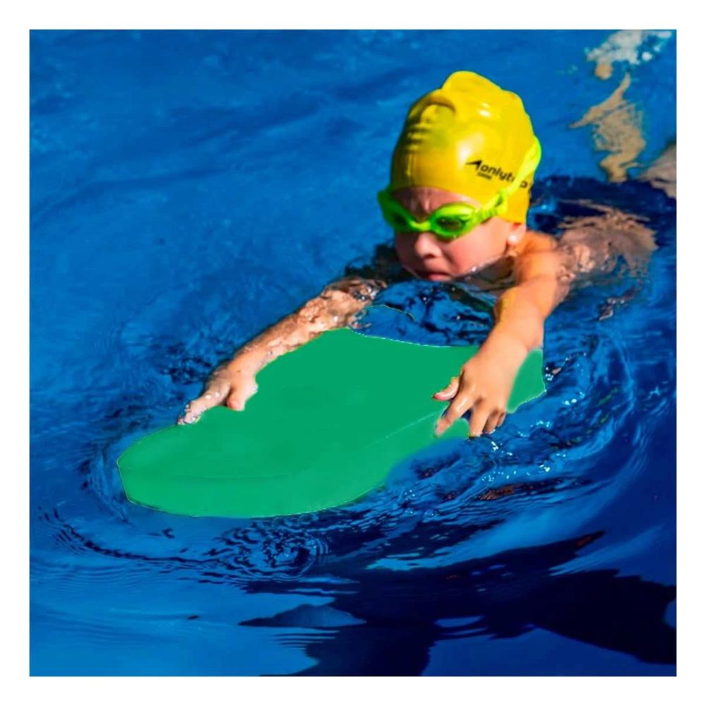 Tabla de Natacion con Cintura Ajustable Verde para Uso en Piscina Y+Post It