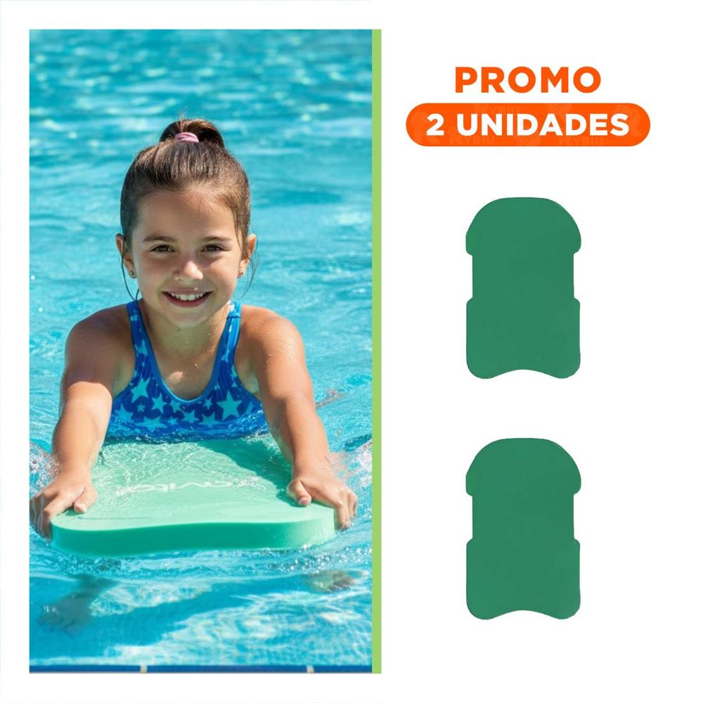 Pack2 Apoyo de Natacion con Cintura Verde para Ejercicios en Agua Y+Regalo Sticker