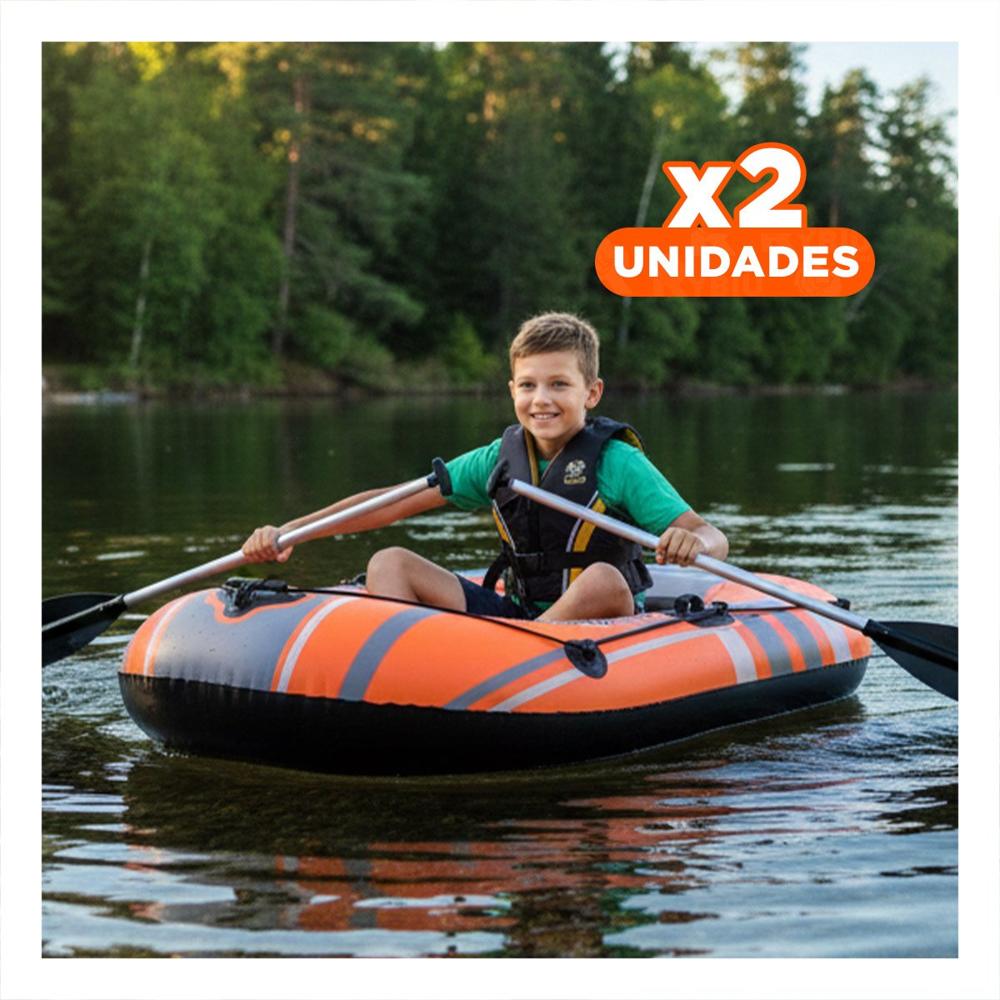 Pack2 Balsa Inflable Kondor 1000 para Juegos Recreativos al Aire Libre Y+Papel Regalo
