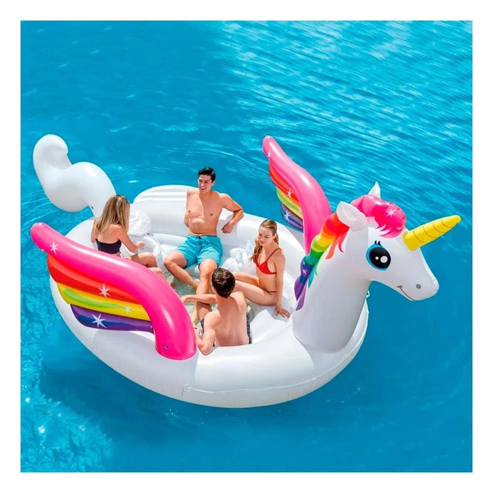 Barca Inflable Unicornio 57266EU para Momentos de Relax y Diversion Acuatica Y+Post It
