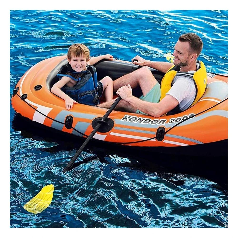 Balsa Inflable Kondor 2000 para Diversion Acuatica Familiar al Aire Libre Y+Papel Regalo