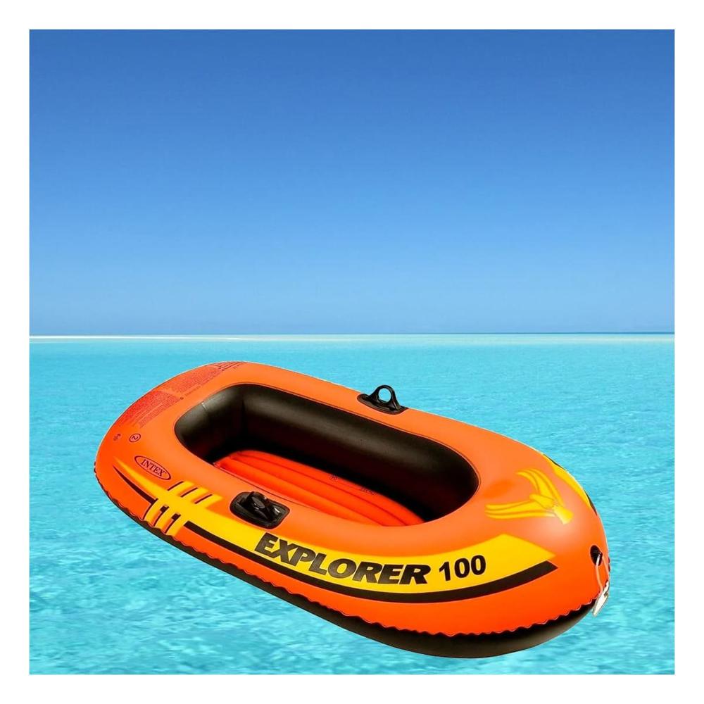 Bote Inflable Explorer 100 para Paseos Recreativos en Piscina Playa y Lago