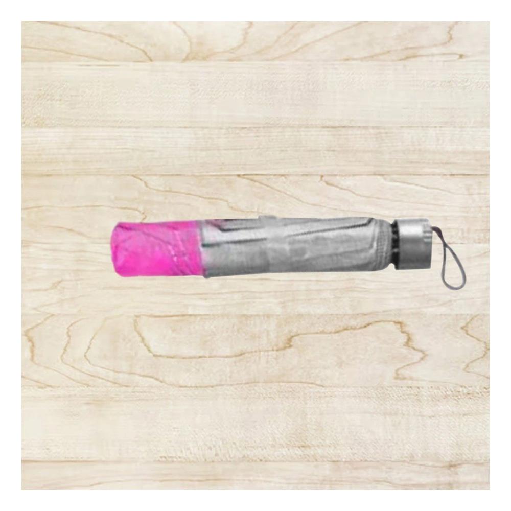 Cubresol Plegable Portatil para Sol y Lluvia en Cartera o Bolsillo Color Fucsia Y+Post It