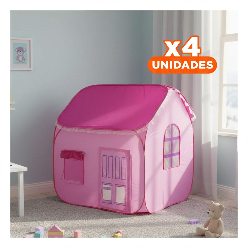 Pack4 Vivienda de Calidad Superior para una Infancia Alegre y Feliz Y+Papel Regalo