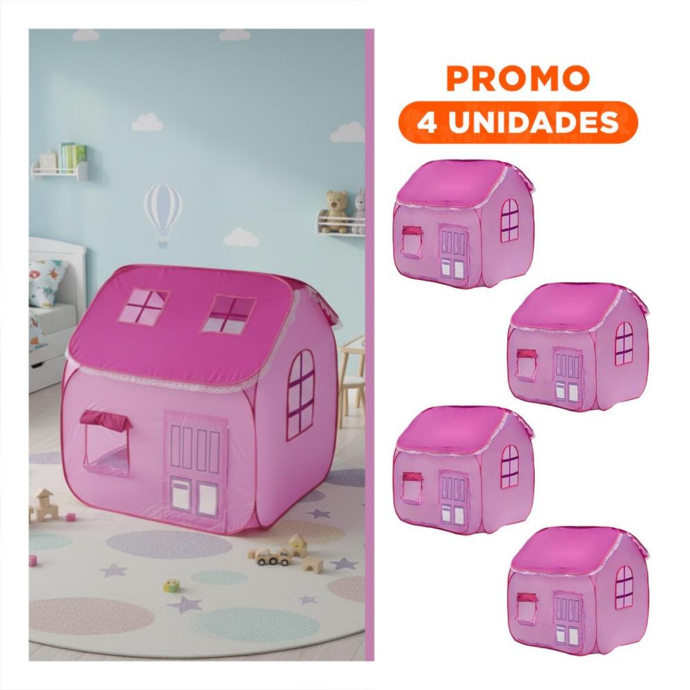 Pack4 Vivienda de Material Lavable para la Higiene de toda su Familia