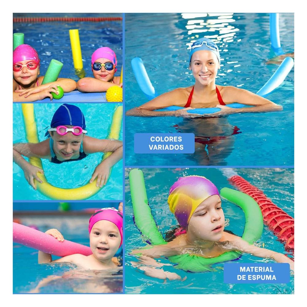 Barra de Espuma Flotante para Nadar de 1,50 m Uso Familiar Y+Ligas Regalo