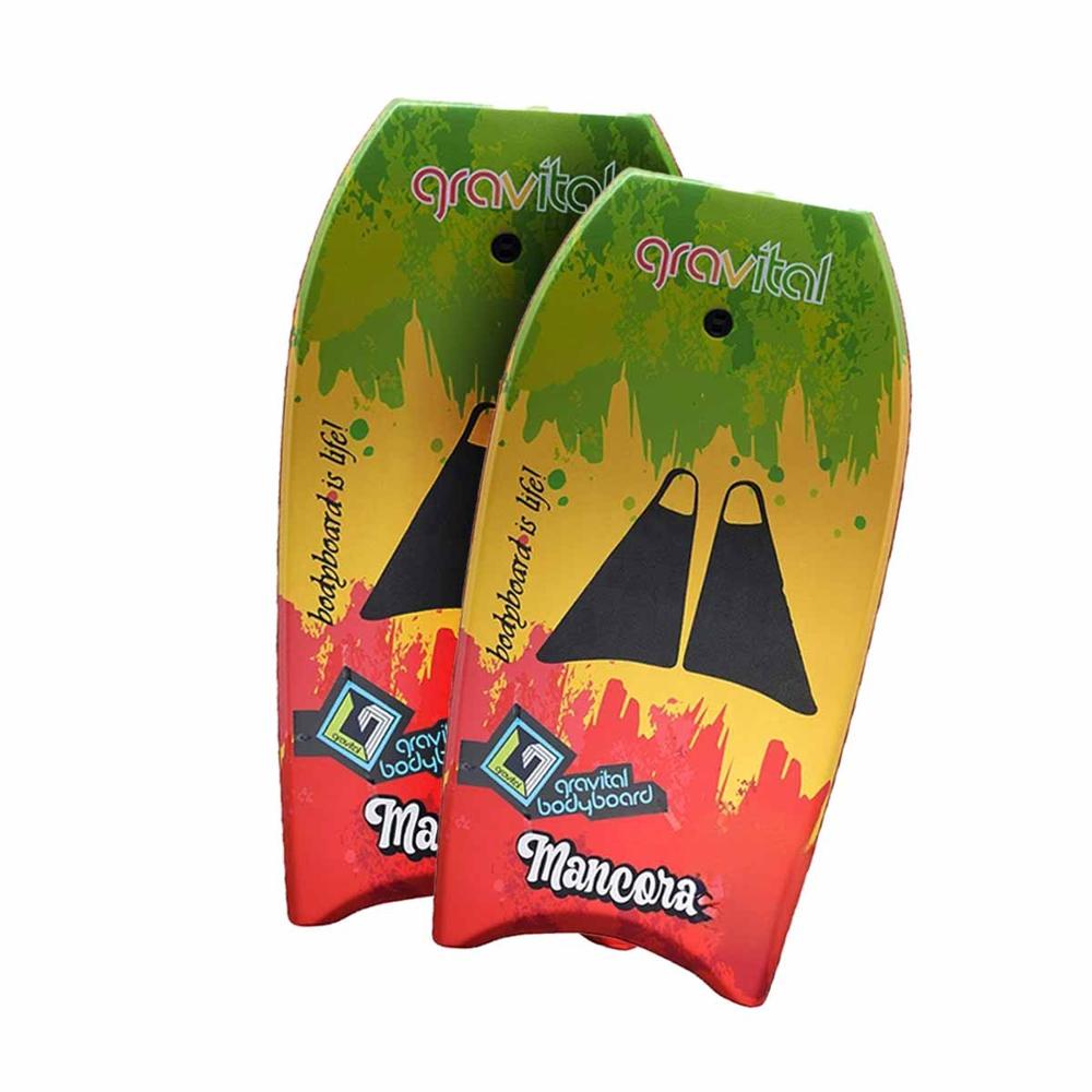 Tabla Acuatica 42 Pulgadas para Olas Multicolor con Forma Comoda y Estable Y+Regalo Sticker