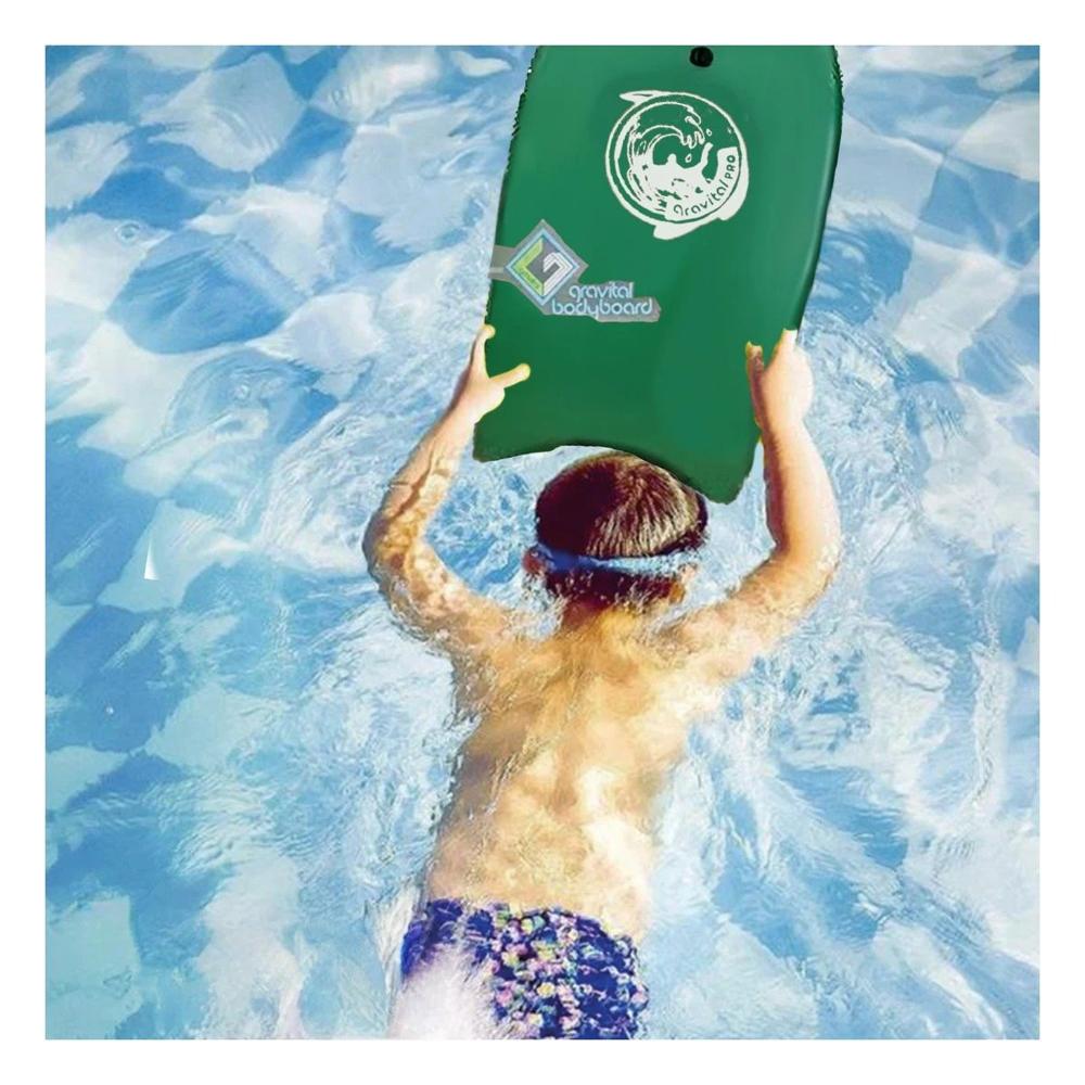 Bodyboard Deportivo 41 Pulgadas Color Verde para Diversion en Playa y Olas