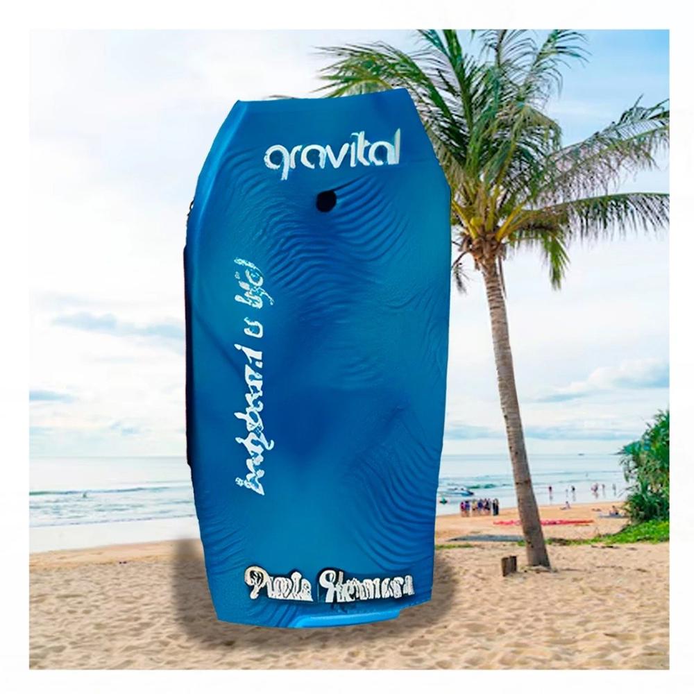 Bodyboard 42 Pulgadas Color Azul para Olas Recreativas en Playa