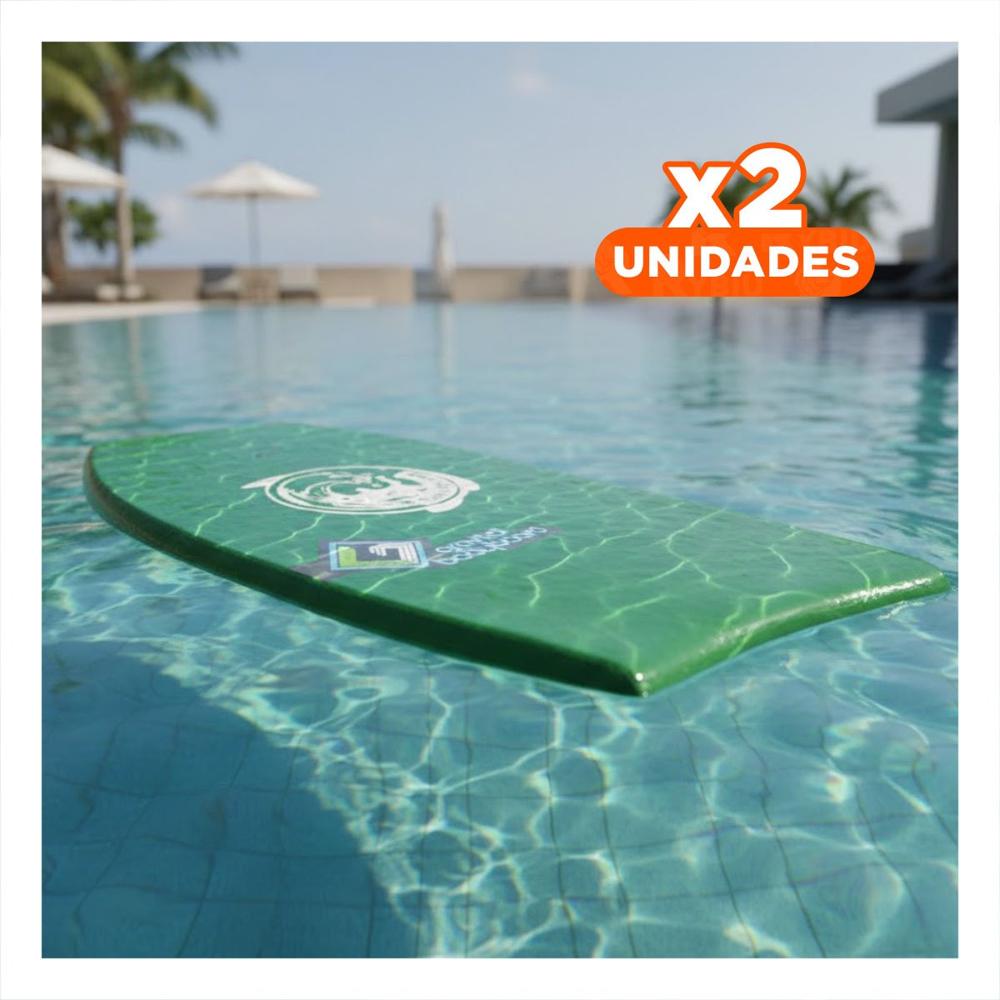 Pack2 Articulo Acuatico 41 Pulgadas Color Verde para Diversion en Playa