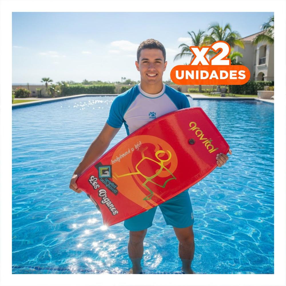 Pack2 Plancha Recreativa 42 Pulgadas Color Anarajando para Olas Y+Papel Regalo