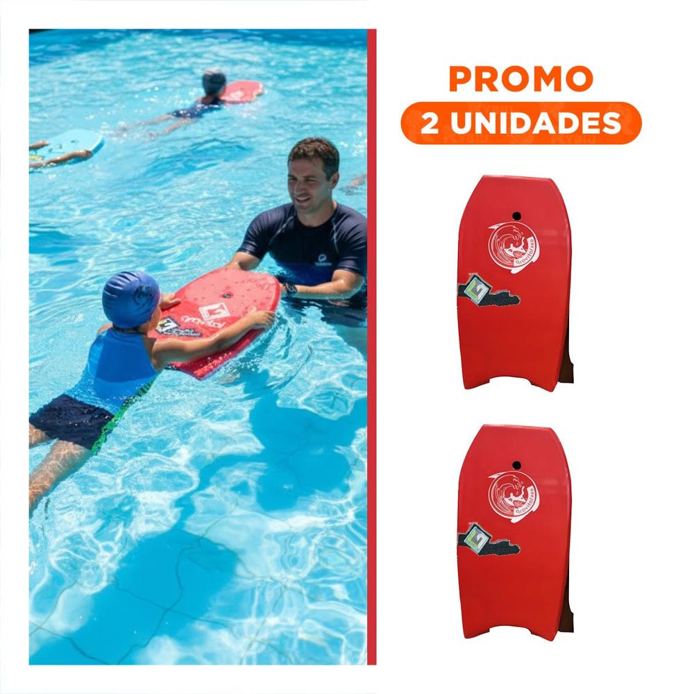 Pack2 Tabla Marina 41 Pulgadas Color Rojo para Actividades de Playa y Olas Y+Regalo Sticker