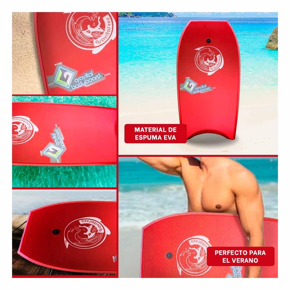 Articulo de Playa 41 Pulgadas Color Rojo para Actividades Acuaticas Y+Ligas Regalo