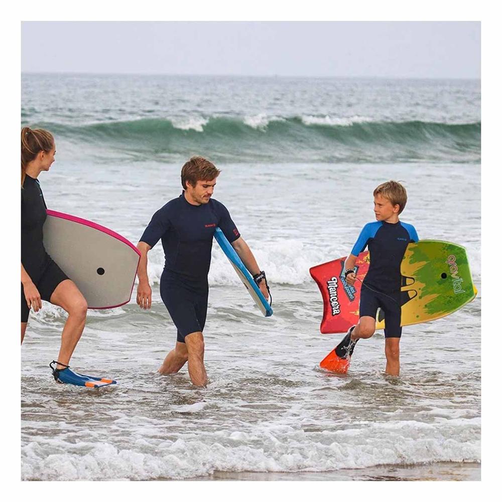 Tabla de Olas 42 Pulgadas Multicolor para Playa con Estructura Ligera y Manejo Facil Y+Post It